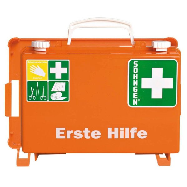 SÖHNGEN Erste-Hilfe-Koffer Quick-CD DIN 13157 orange